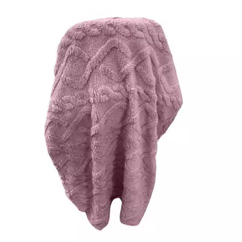 Одеяло флисовое ZhenYou, фиолетовый