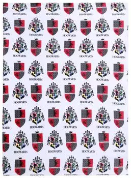 Одеяло Гарри Поттер Гриффиндор бело-красное, теплое 120х150 sarcia.eu