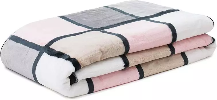 Одеяло Gzze из кашемира с ощущением старины Антигуа, розовое