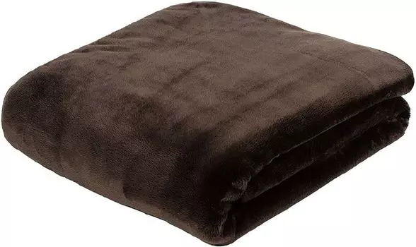 Одеяло Gzze премиум-класса с ощущением кашемира 220 x 240 см, одеяло, приятное одеяло шоколадно-коричневого цвета