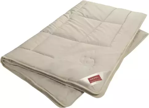 Одеяло Hefel из натурального волоса "Всесезонное одеяло Camel Dream" 135х200 см, цвет champagner