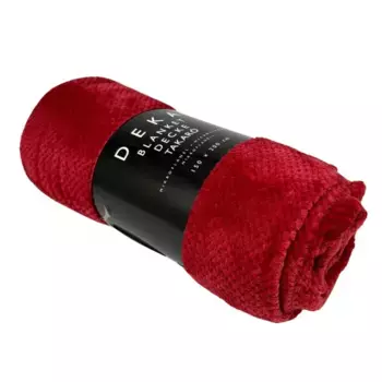 Одеяло HOME ELEMENTS, красный
