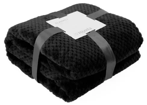 Одеяло Homlando NOAH, 150x2x200 см, черный