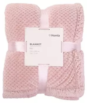 Одеяло Homlando NOAH, 150x2x200 см, розовый
