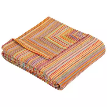 Одеяло Ibena из органического хлопка Rio 140х200см, приятное одеяло с ярким рисунком, шерстяное одеяло, мягкое одеяло для дивана, мультиколор