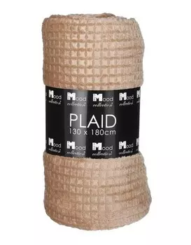 Одеяло In The Mood Collection Joanne, 130x1x180 см, светло-коричневый