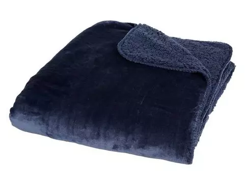 Одеяло In The Mood Collection Mardy, 150x2x200 см, темно-синий