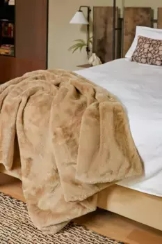 Одеяло In The Mood Collection, светло-коричневый