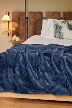 Одеяло In The Mood Collection, темно-синий