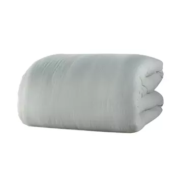 Одеяло из чистого хлопка, без глажки - Loire Lisola Stone, пепел