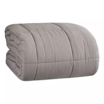 Одеяло из чистого хлопка, окрашенного - Atlantic Lisola Stone, багио