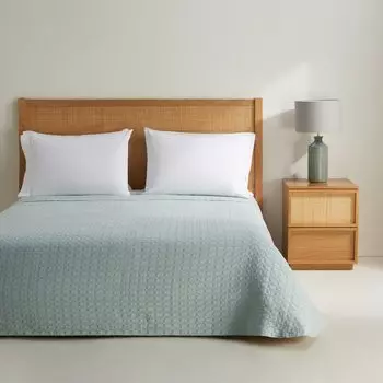 Одеяло из хлопка Атланта El Corte Ingls, аква