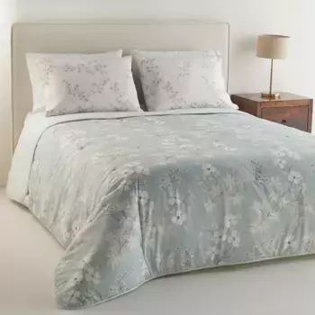 Одеяло из хлопка Сендай El Corte Ingls, зеленый