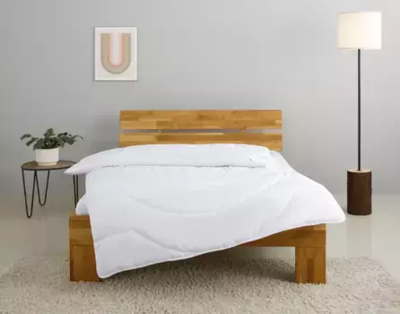 Одеяло из микрофибры для дома "Лежащее одеяло 135х200 см Home affaire 155х220 см, белый