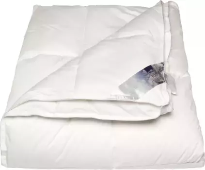 Одеяло из синтепона Polydaun "ELKE", 4 сезона, чехол 100% хлопок, (1 шт.) 240х220 см, белый