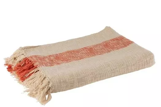 Одеяло J-LINE CRGM, 140x210x140 см, оранжевый