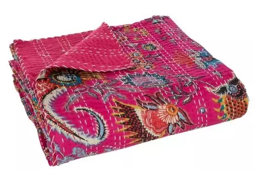 Одеяло J-LINE Mexican Fiesta, 220x270x220 см, розовый