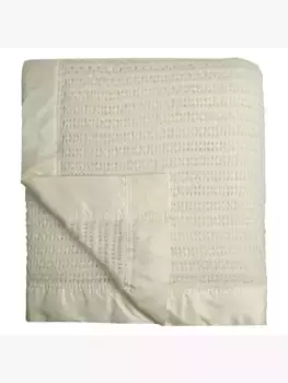 Одеяло John Atkinson by Hainsworth Monarch Pure Wool, цвет winter white