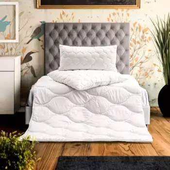 Одеяло John Cotton из микрофибры "Organic 155х220 см, белый