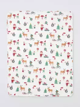 Одеяло John Lewis Kids' Christmas Elf Sherpa Fleece, разноцветный