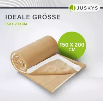 Одеяло Juskys, бежевый