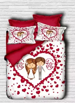 Одеяло L'Essentiel Linge de Maison, красный