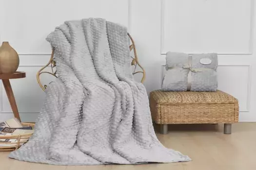 Одеяло L'Essentiel Linge de Maison, серый