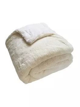 Одеяло Le Comptoir de la Plage XL Kunstfell Wohn, кремовый