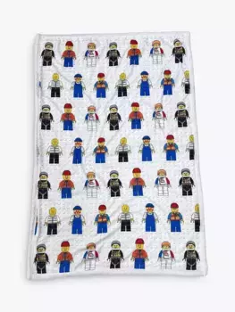 Одеяло LEGO Minifigure Sherpa Fleece