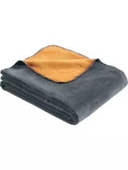 Одеяло LOOKS by Wolfgang Joop Wohn, цвет dunkelgrau/gelb