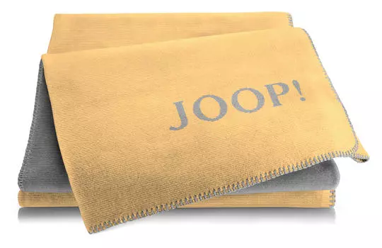 Одеяло меланжевое двулиц Joop!, серебряный/золотой