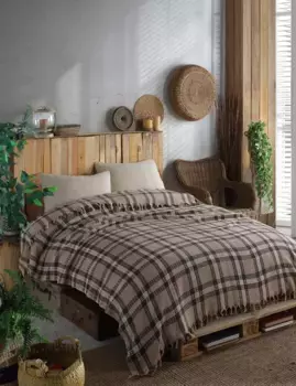 Одеяло Mixibaby, коричневый