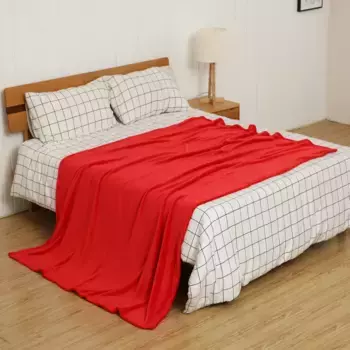 Одеяло Mixibaby, красный