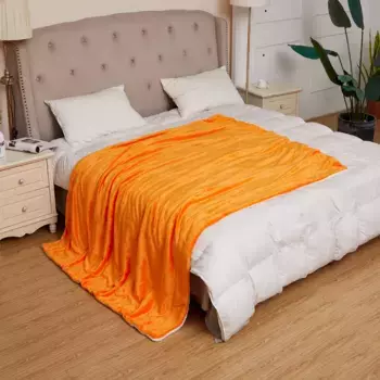 Одеяло Mixibaby, оранжевый