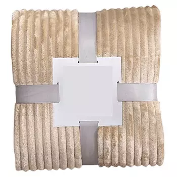 Одеяло мягкое FNGZ, бежевый