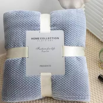 Одеяло, мягкое живое и приятное одеяло, одеяла из синтетического волокна, фланелевое одеяло в качестве покрывала для дивана, покрывало или одеяло для гостиной. Sross, серый