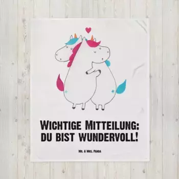 Одеяло Mr. & Mrs. Panda, белый