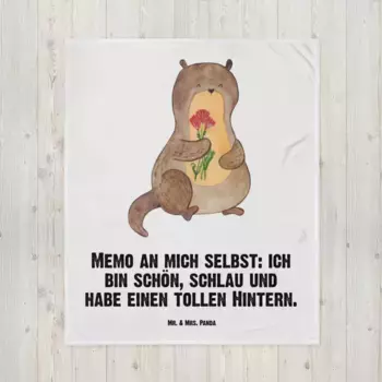 Одеяло Mr. & Mrs. Panda, белый