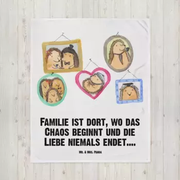 Одеяло Mr. & Mrs. Panda, белый