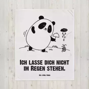 Одеяло Mr. & Mrs. Panda, белый