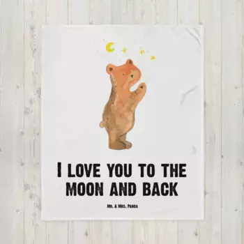 Одеяло Mr. & Mrs. Panda, белый