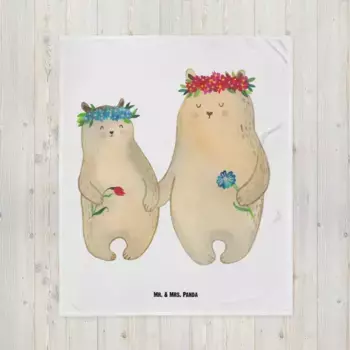 Одеяло Mr. & Mrs. Panda, белый