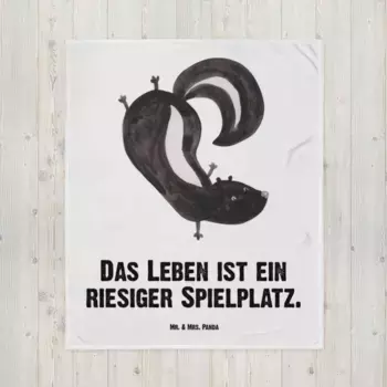 Одеяло Mr. & Mrs. Panda, белый