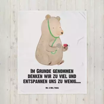 Одеяло Mr. & Mrs. Panda, белый