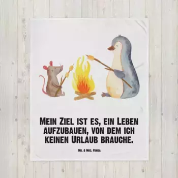 Одеяло Mr. & Mrs. Panda, белый