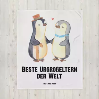 Одеяло Mr. & Mrs. Panda, белый