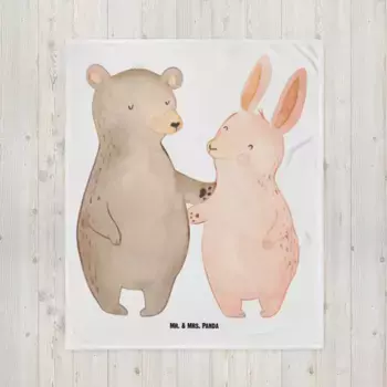 Одеяло Mr. & Mrs. Panda, белый