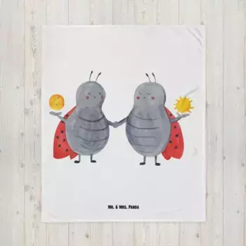 Одеяло Mr. & Mrs. Panda, белый