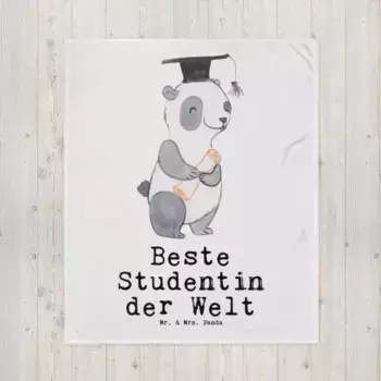 Одеяло Mr. & Mrs. Panda, белый