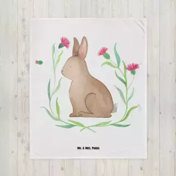 Одеяло Mr. & Mrs. Panda, белый